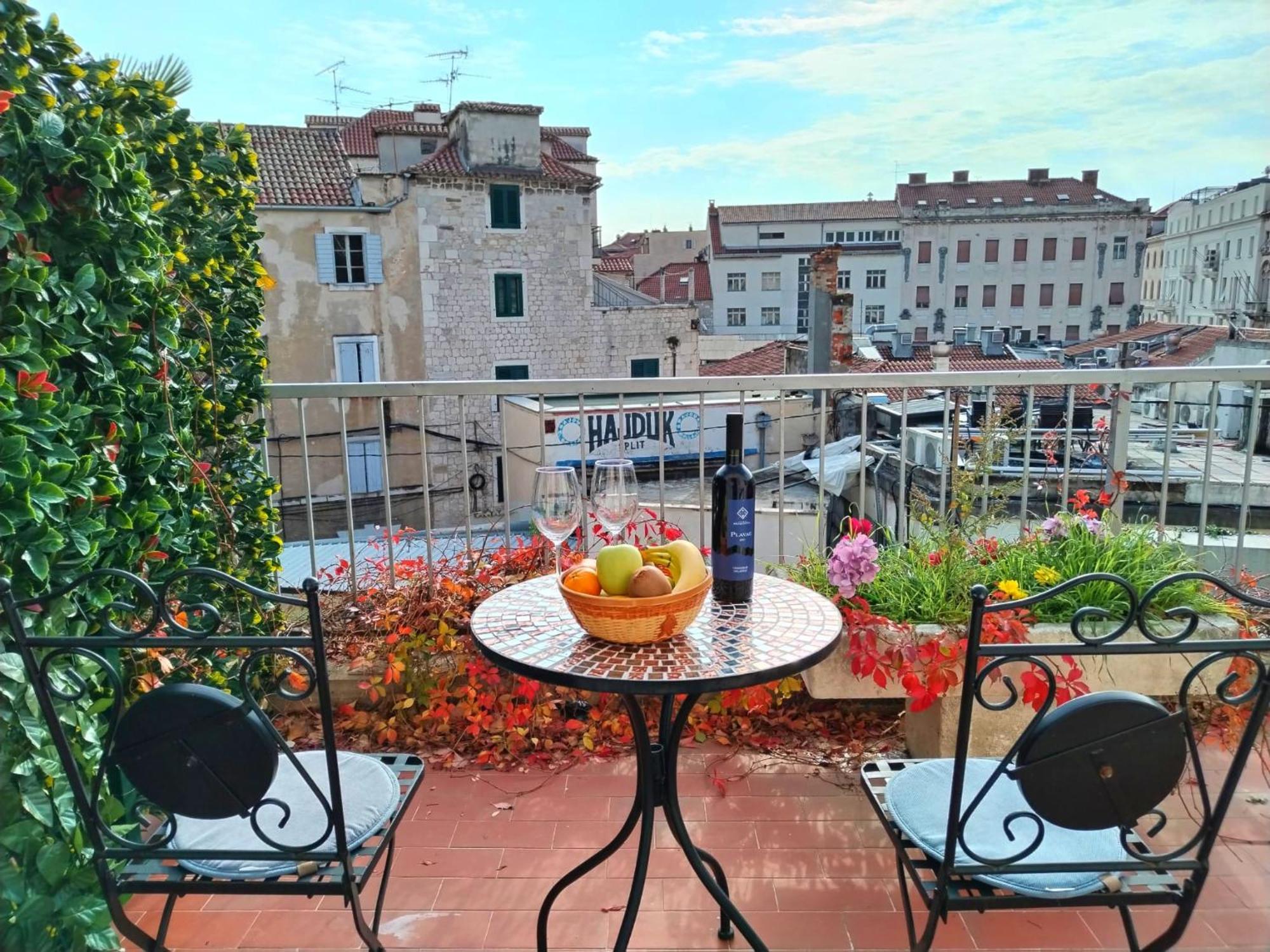 Sunny Terrace Apartman Split Kültér fotó