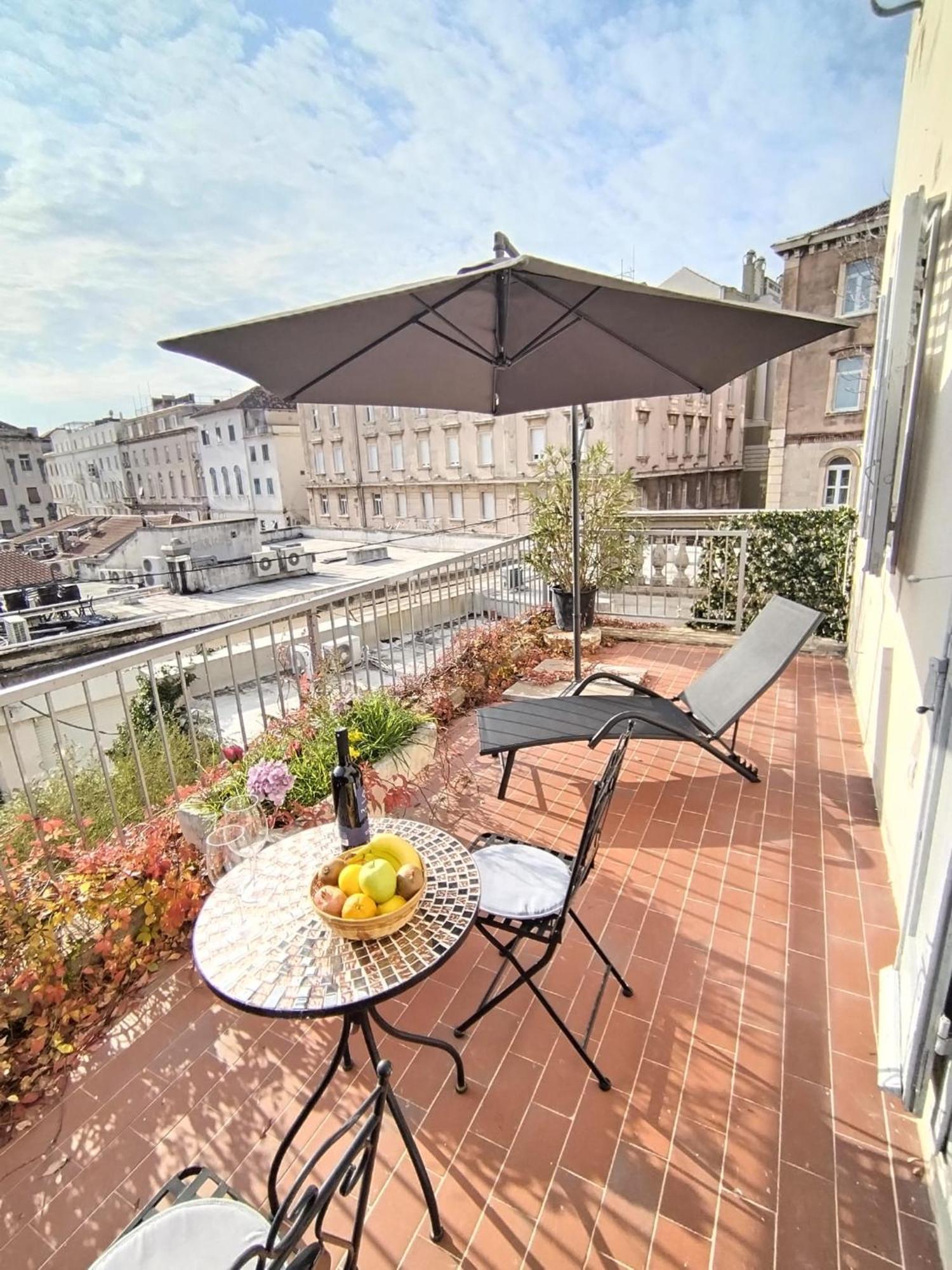 Sunny Terrace Apartman Split Kültér fotó